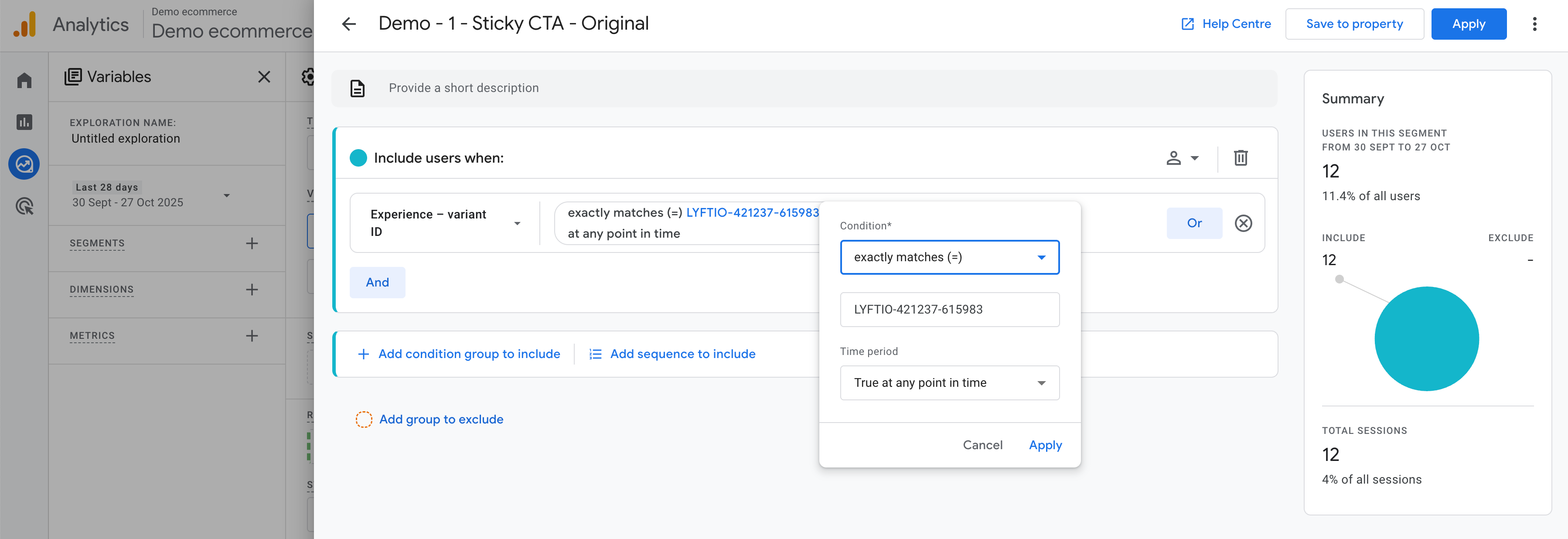 GA - setup 4 GA - setup 4!