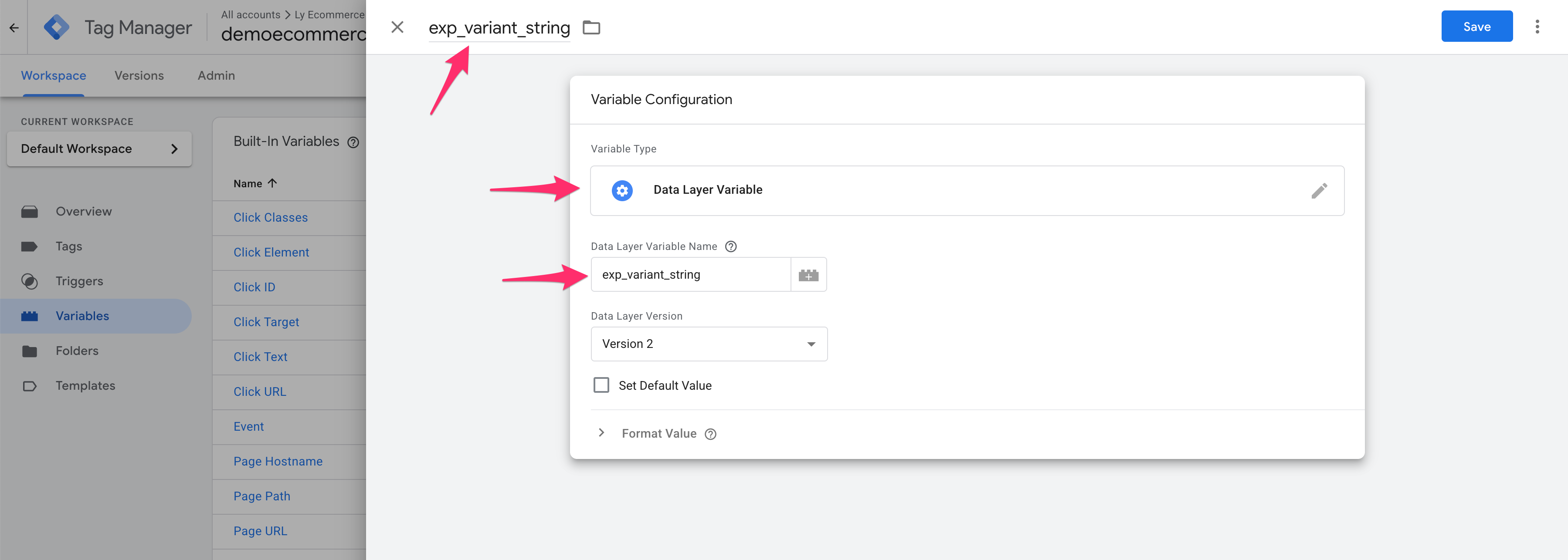 GTM - create variable 2!