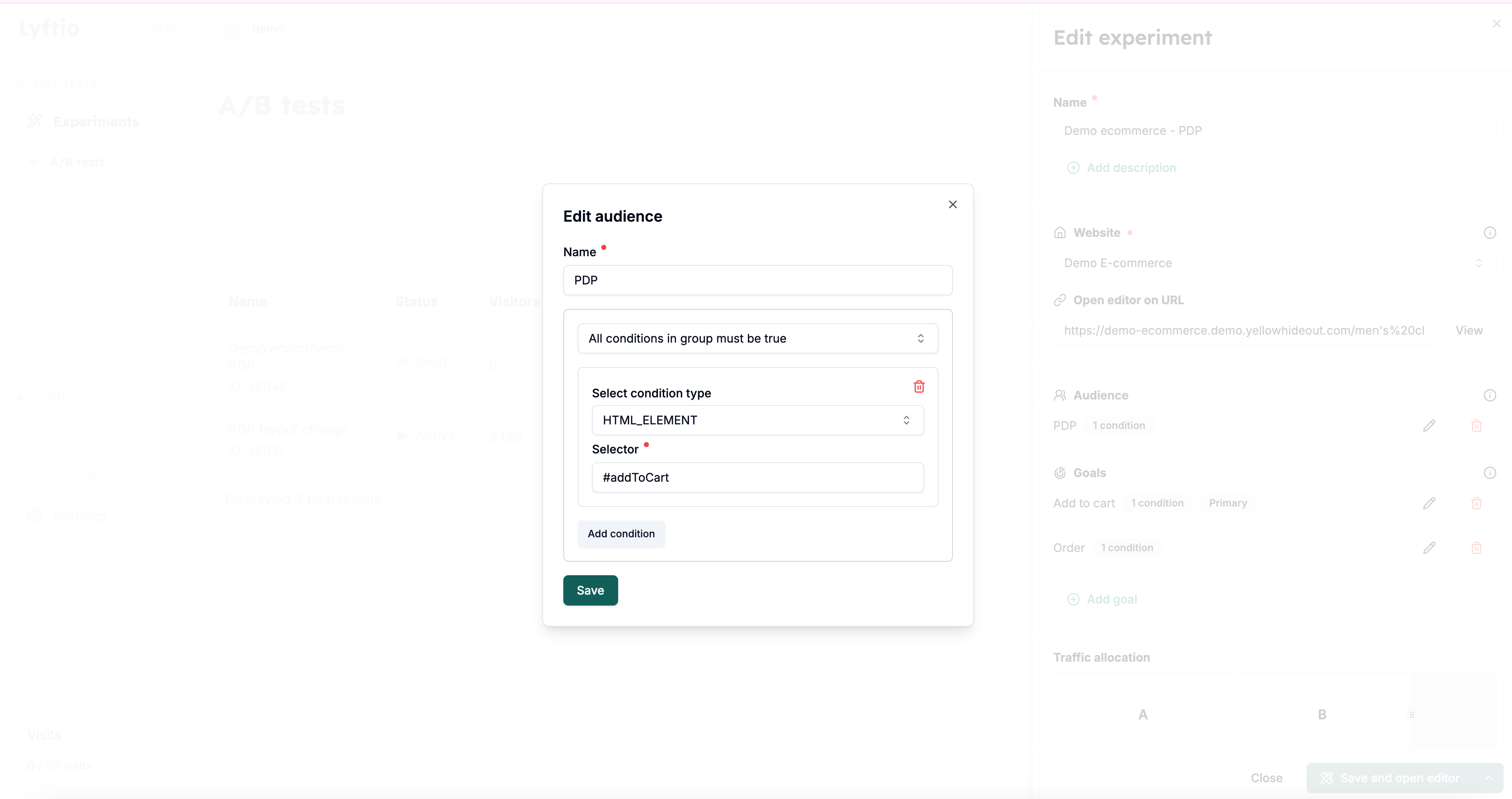 Create Audience step 3