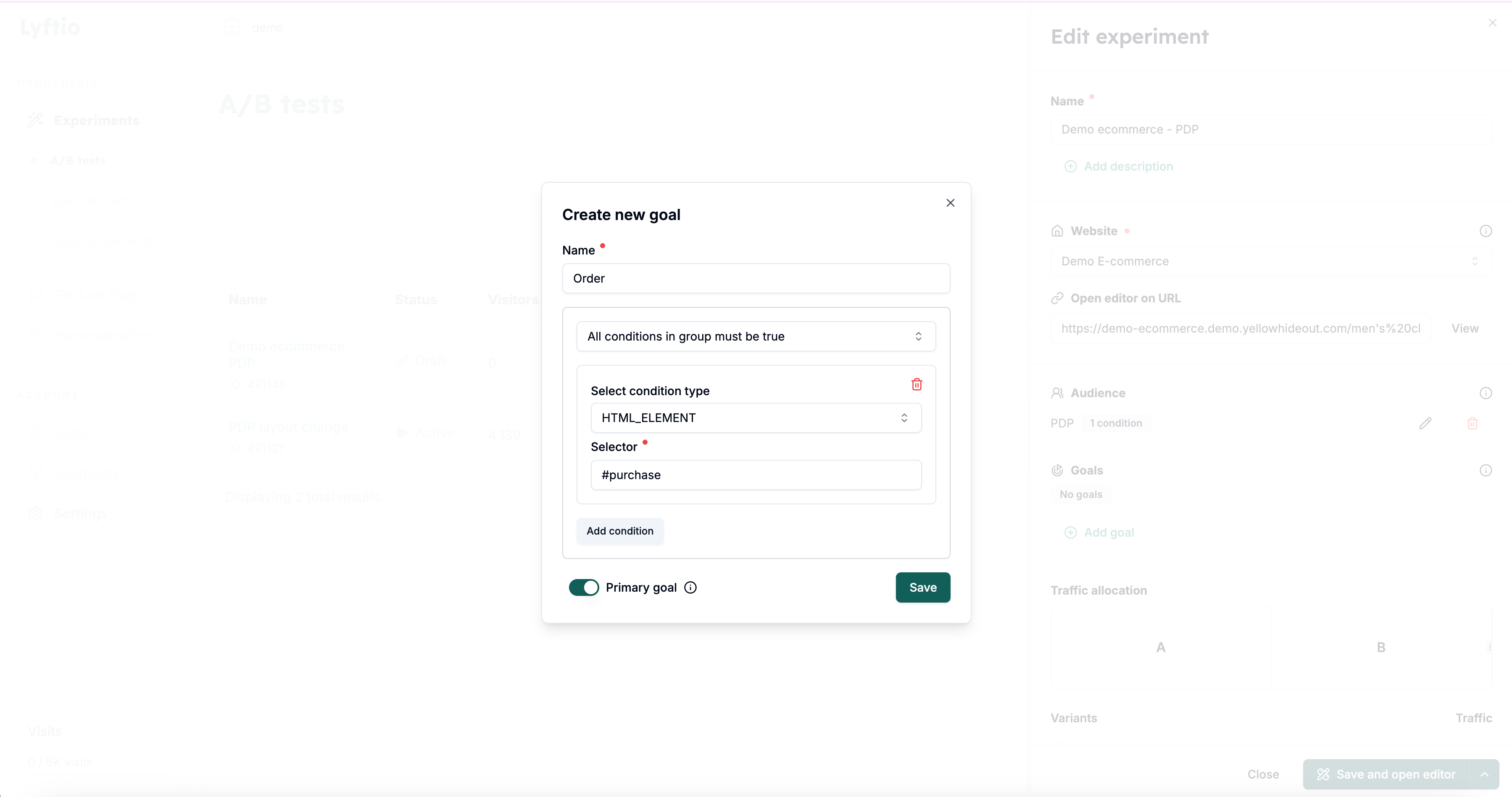 Create Audience step 3